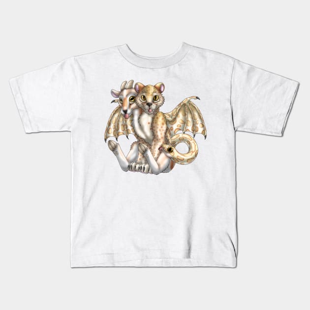 Chimera Cubs: Cream Cheetah Kids T-Shirt by spyroid101